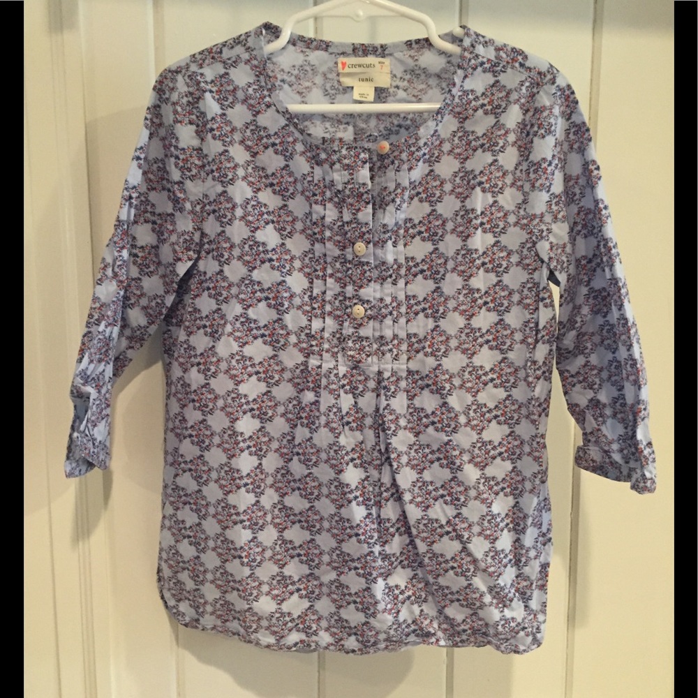 Crewcuts girls tunic size 7